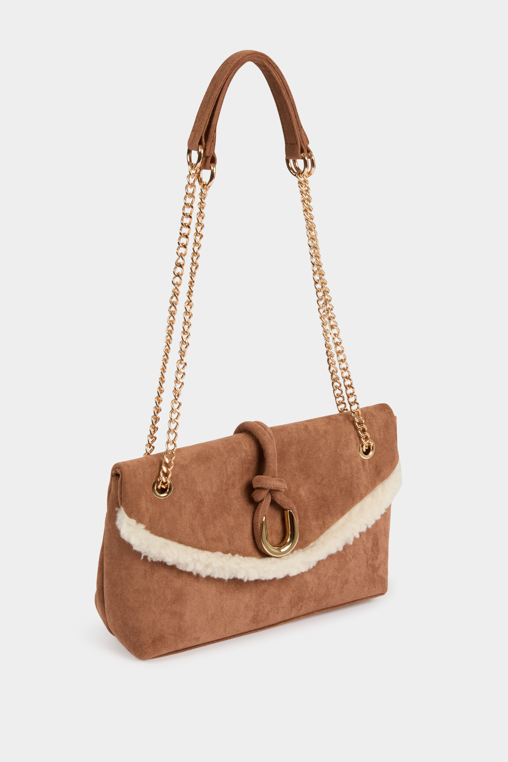 Sac bandoulière suédine, MORGAN