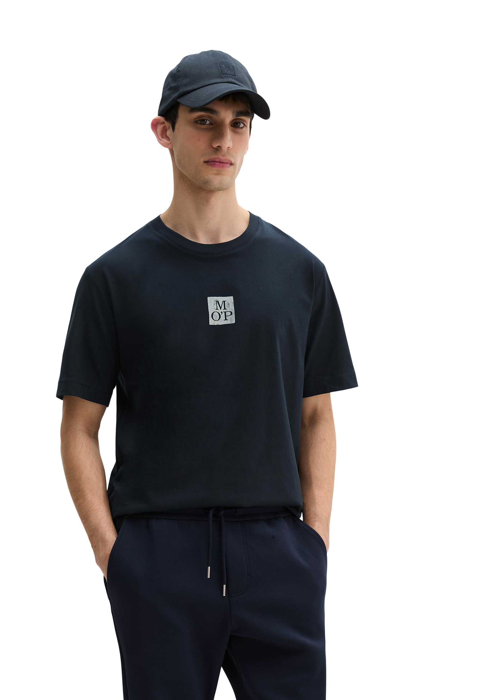 T-shirt regular en pur coton bio, MARC O'POLO