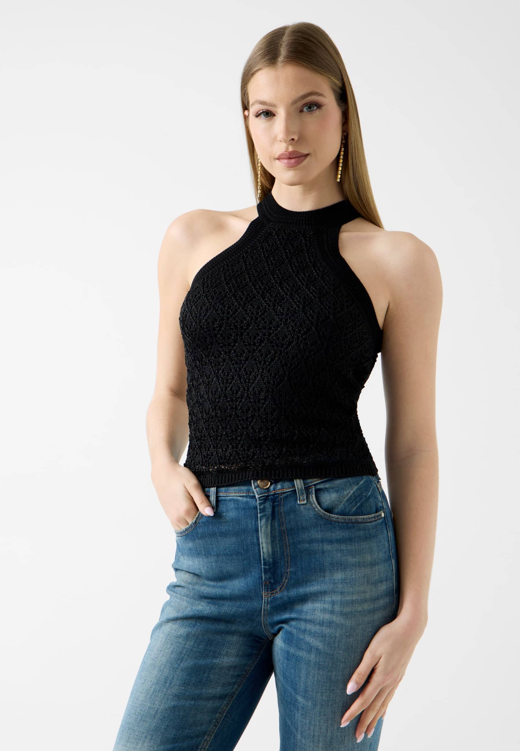 Pull À Col Halter, GUESS