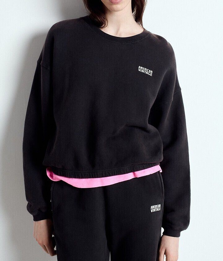 Sweat col rond IZUBIRD, AMERICAN VINTAGE