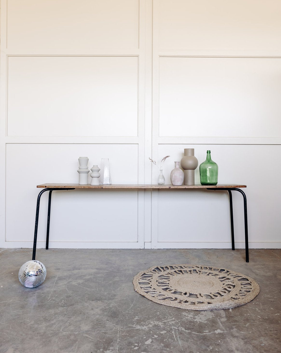 Console en bois Hanna N°419 - Bon état, DEBONGOUT