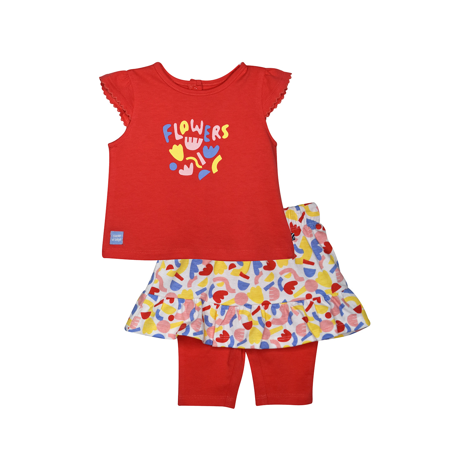 Tshirt jupe lanae bebe, SUCRE D'ORGE