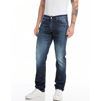 Rocco Straight Jeans in Mid Rise REPLAY