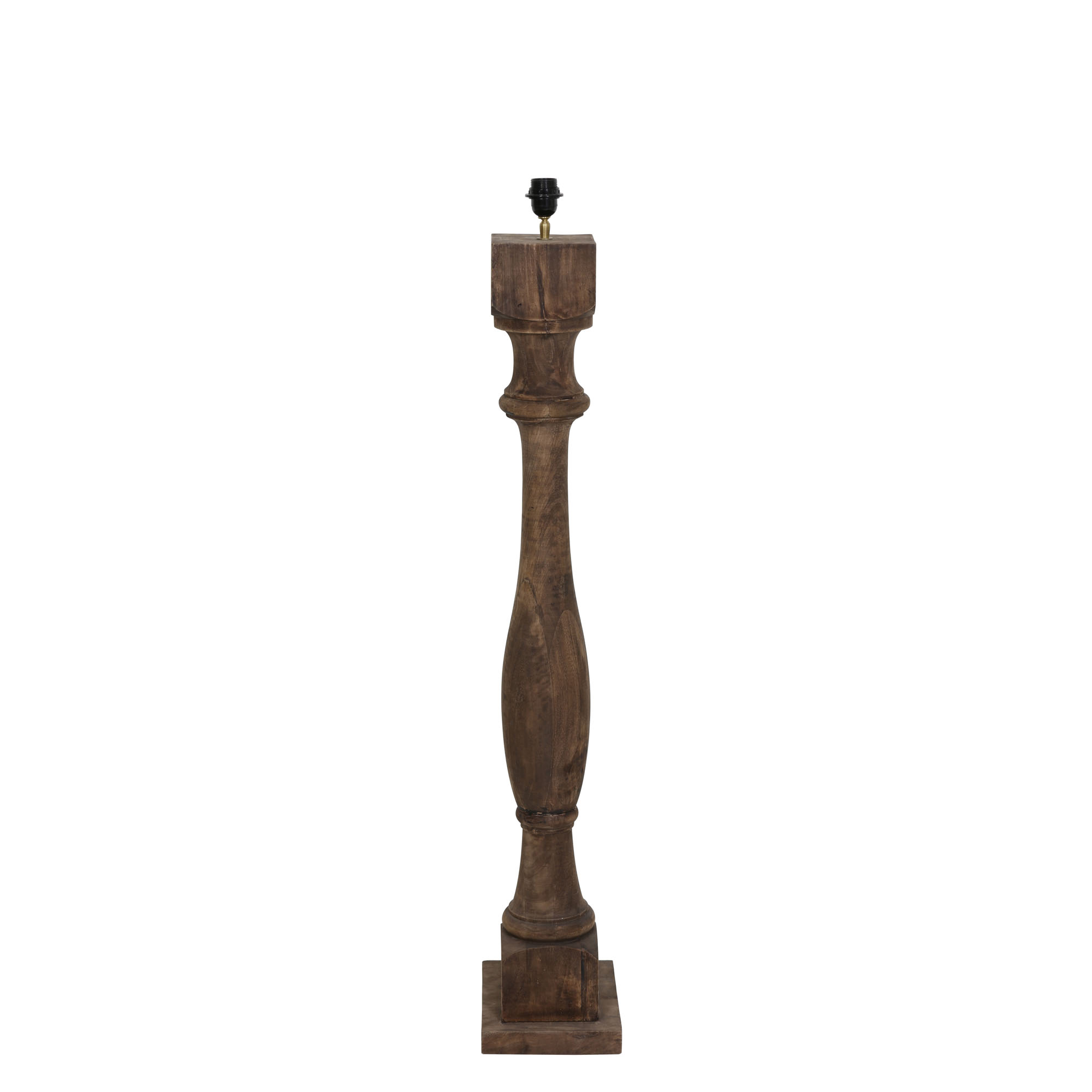 Lampadaire Bois ROBBIA, LIGHT & LIVING