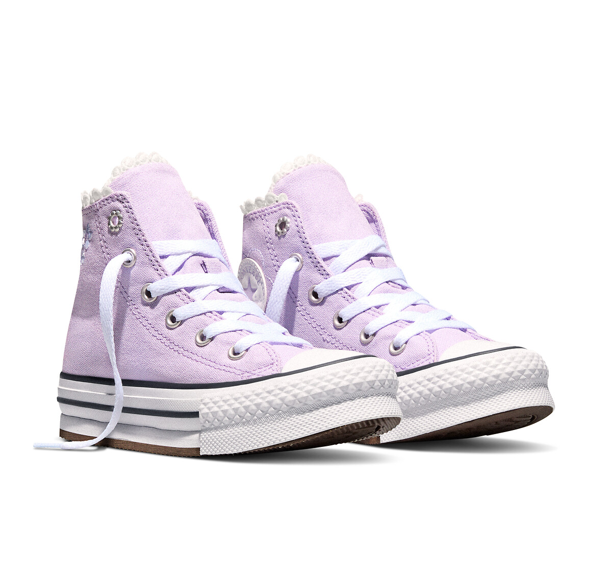 Baskets CHUCK TAYLOR ALL STAR EVA LIFT HI BUBBLY FLORAL, CONVERSE