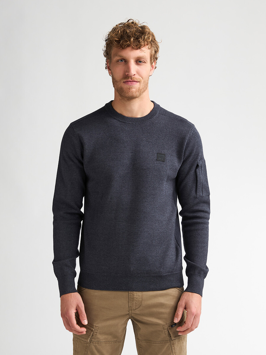 Pull col rond en fine maille, PETROL INDUSTRIES