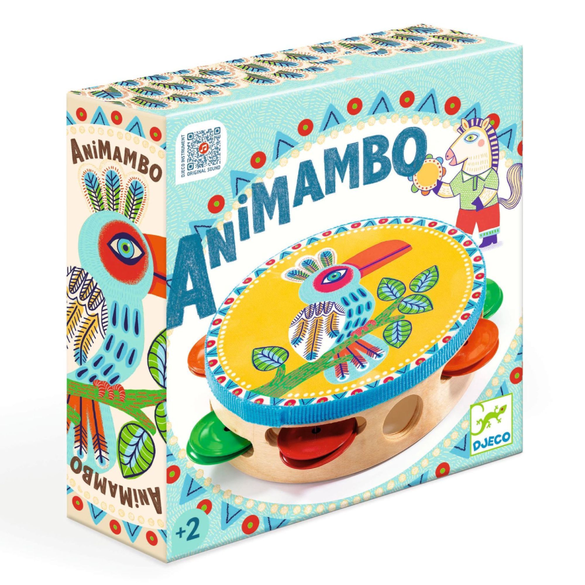 Tambourin enfant Animambo, DJECO