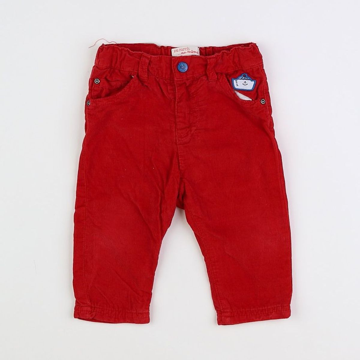 Pantalon Fille DPAM Taille 12 Ans - Rose - Occasion Très Bon État - Style Habillé