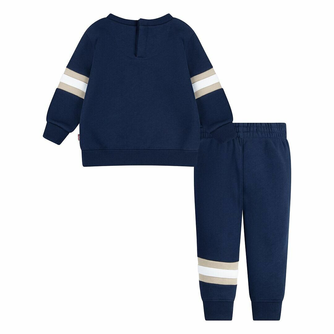 Conjunto de 2 piezas de chandal azul marino Levi s Kids La Redoute