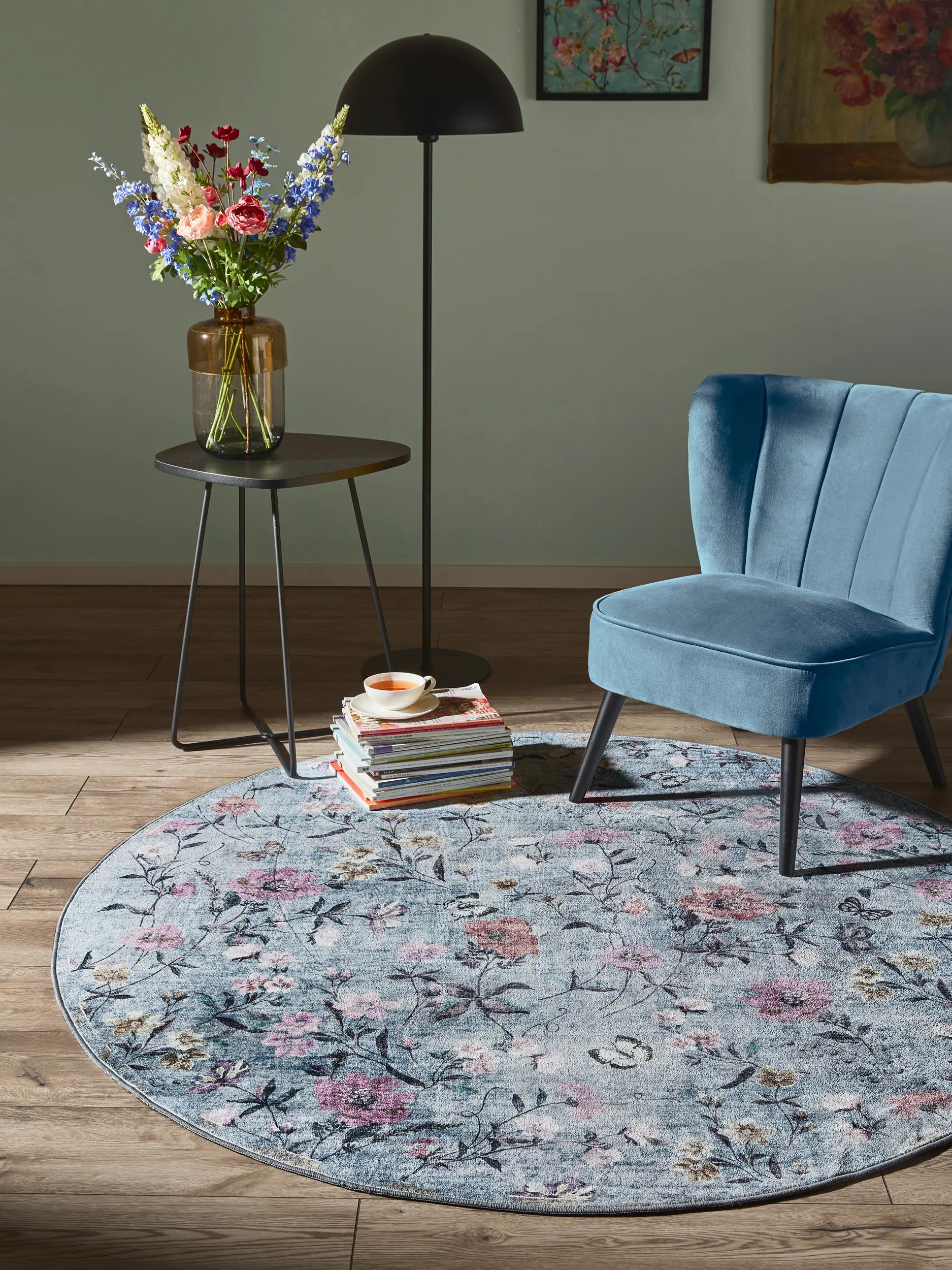 Tapis rond de couloir MILLY, BENUTA