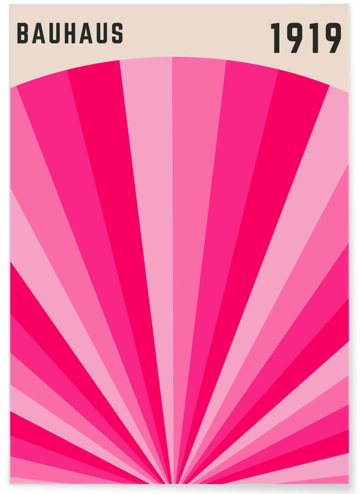 Affiche Bauhaus 20, L'AFFICHERIE