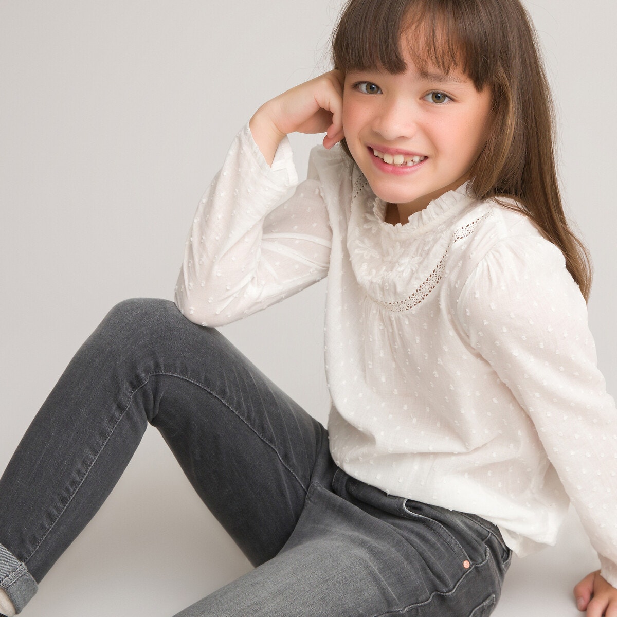 Blouse fille 10 ans La Redoute