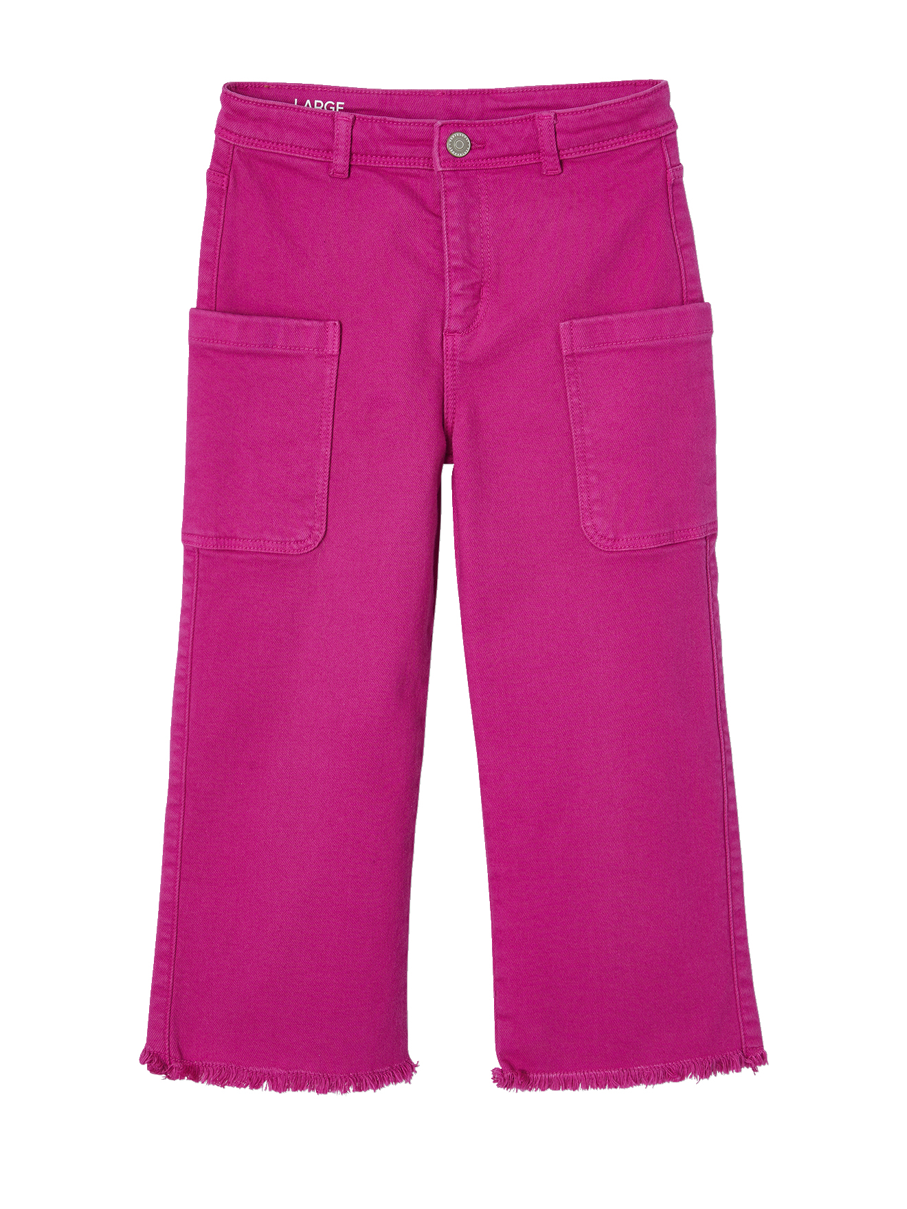 Pantalon cargo large, VERTBAUDET