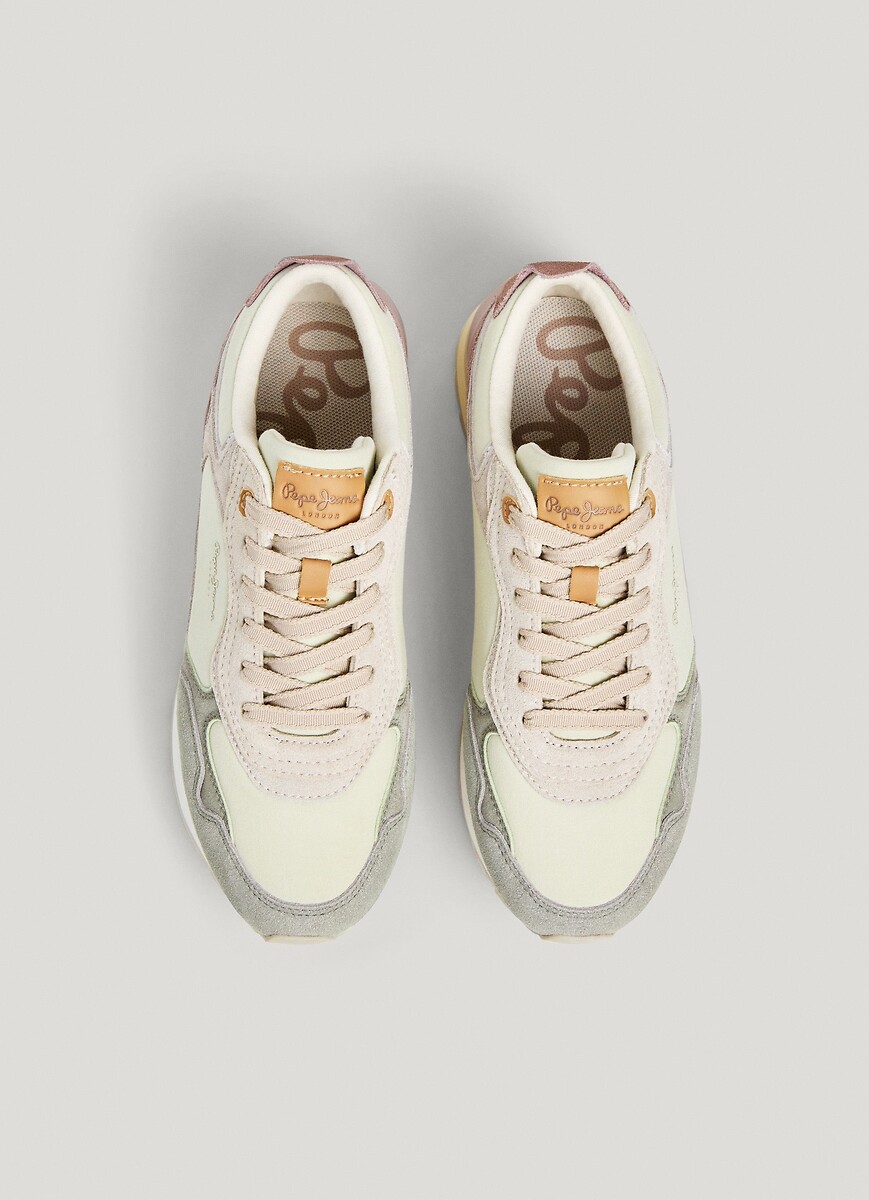 Pepe Jeans Zapatillas en mezcla de materiales FREYA WAVE — photo 6