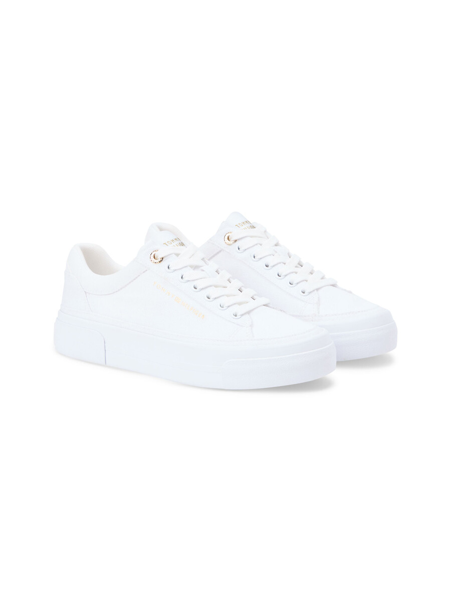 Canvas Platform Trainers, TOMMY HILFIGER