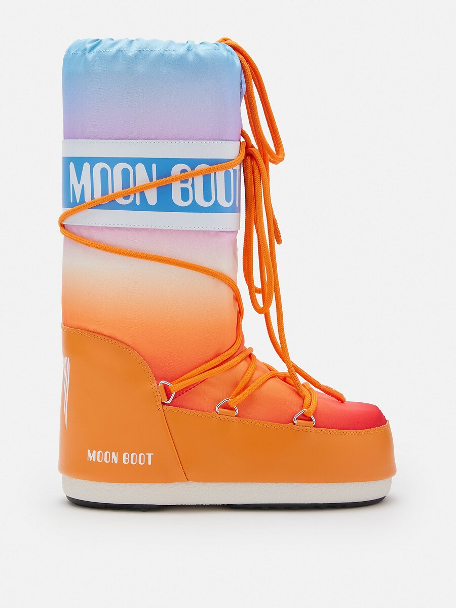 Botas moonboot icon sunrise laranja/azul Moon Boot | La Redoute