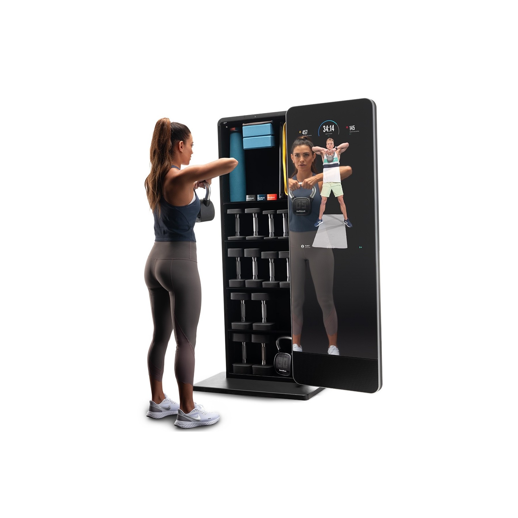 Miroir d'entraînement connecté VAULT / 1 an abonnement iFIT offert, NORDICTRACK