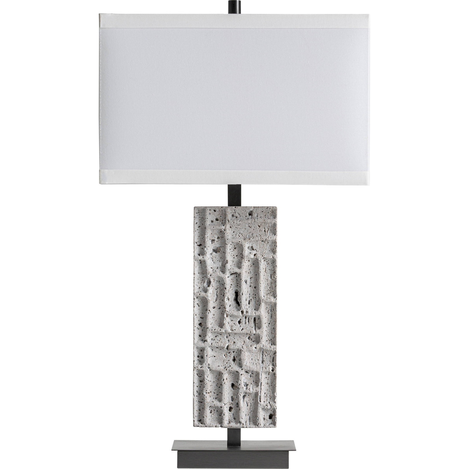Lampe à poser contemporaine en marbre, RECOLLECTION