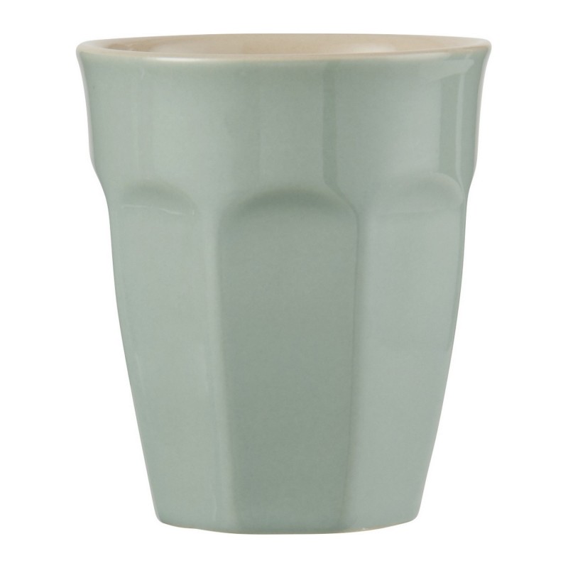 Tasse gobelet grès côtelé MYNTE, IB LAURSEN
