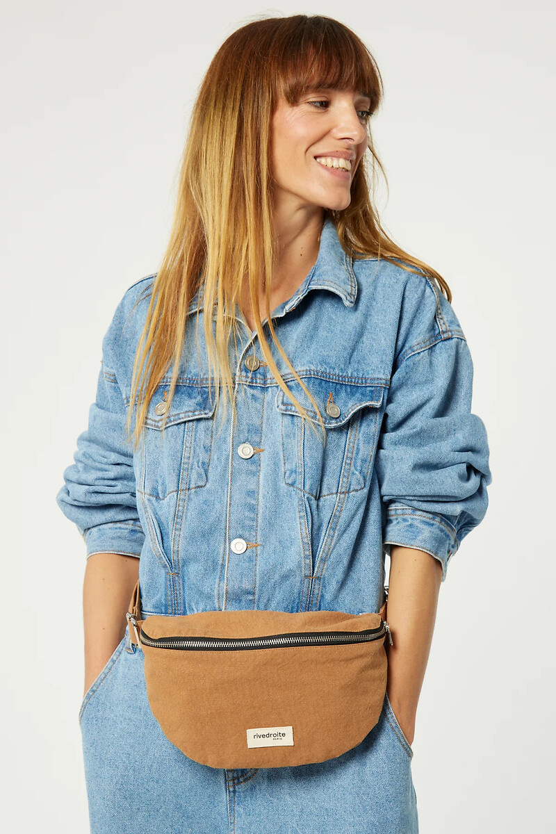 Sac banane zippé CUSTINE - THE WAIST BAG, RIVEDROITE