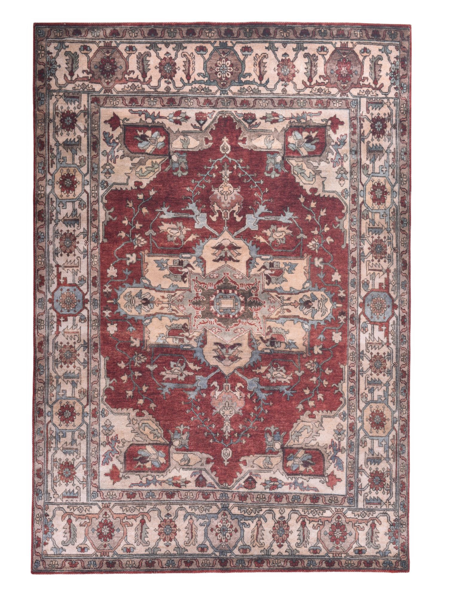 Tapis floral tissé plat - ADARA, GINO FALCONE
