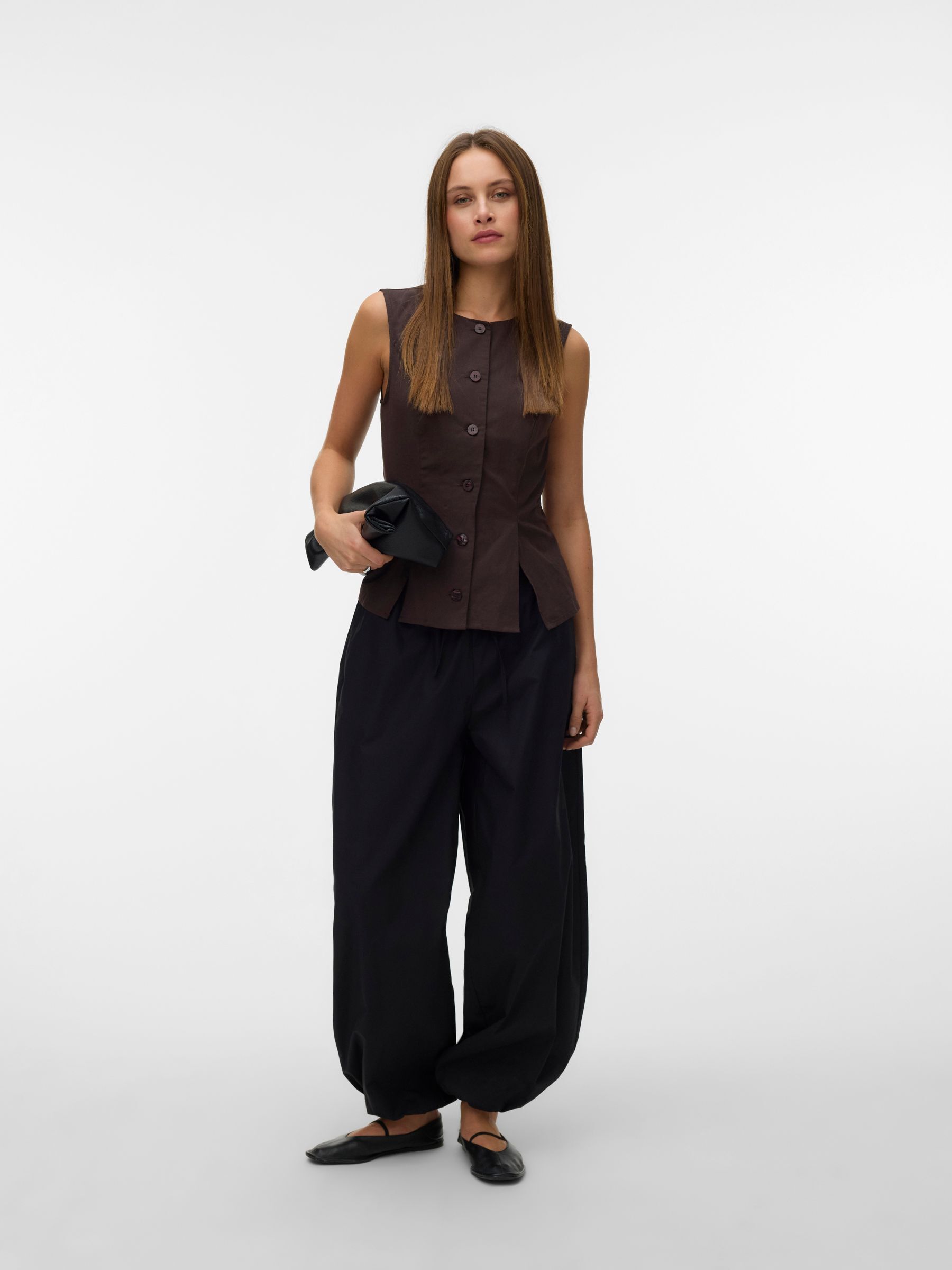 Pantalon À Jambe Large, VERO MODA