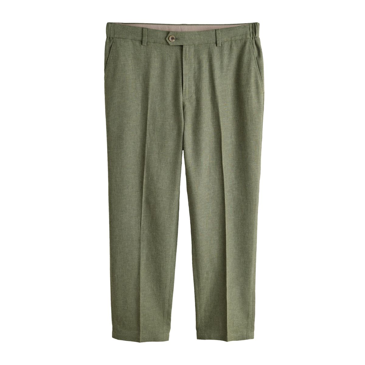 Pantalon habillé en lin mélangé texturé, NEXT