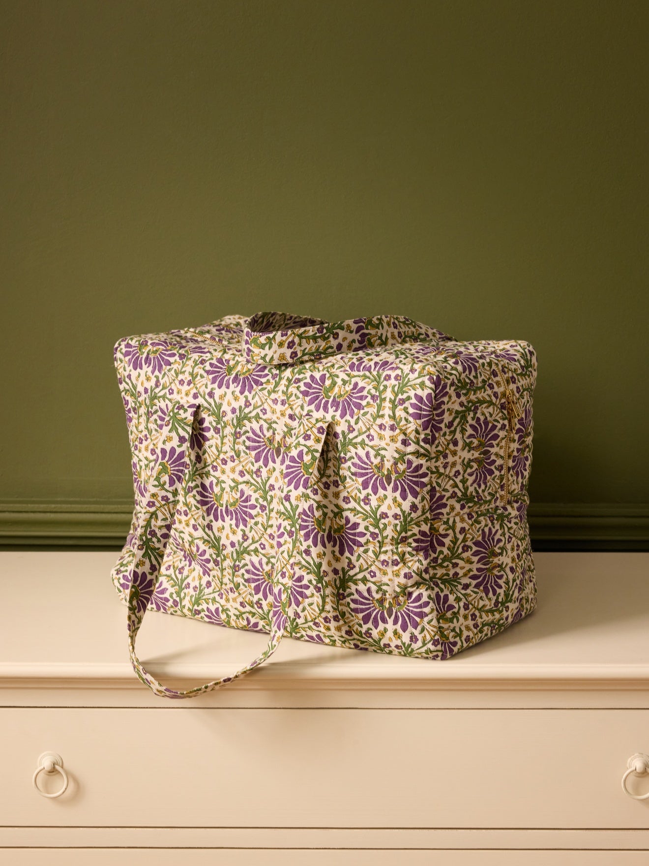Sac week-end imprimé indien Mysore, CYRILLUS