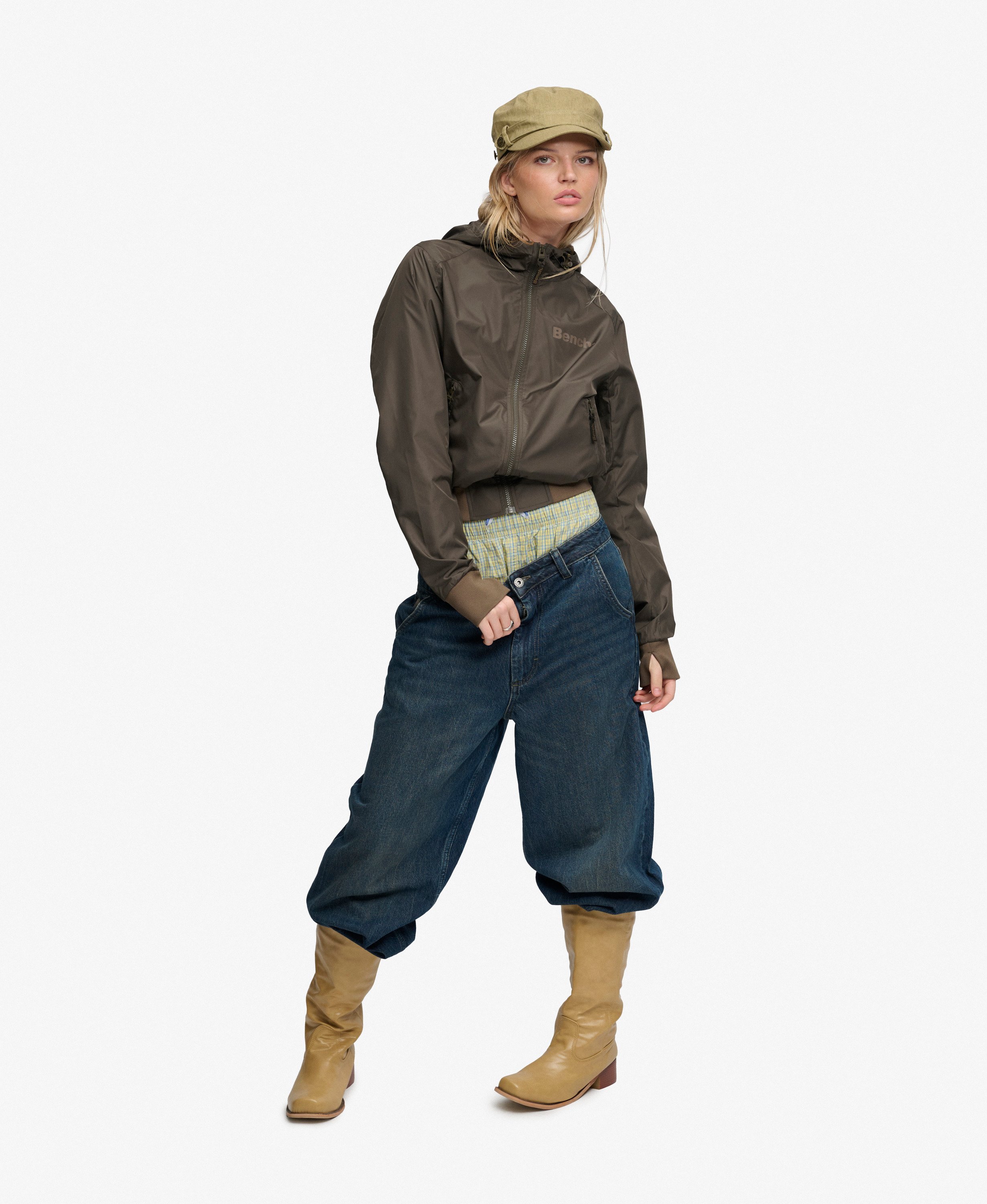 Blouson Bomber à Capuche Bench, SUPERDRY