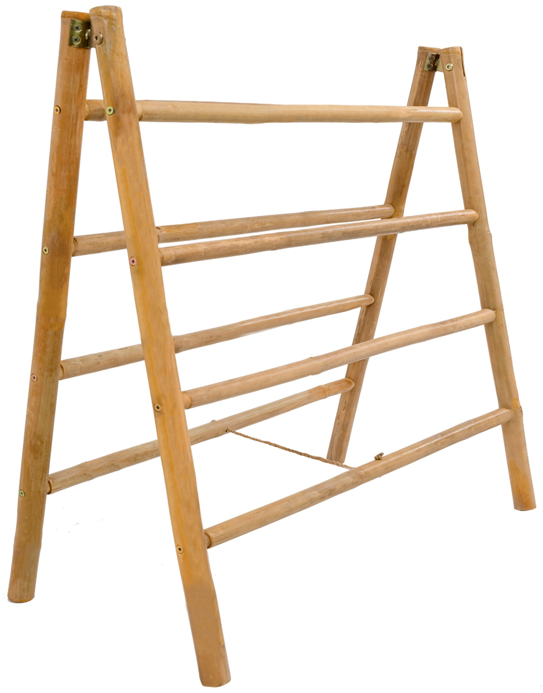 Nordlys - Porte Serviette Pliable en Bois de Bambou Massif, NORDLYS