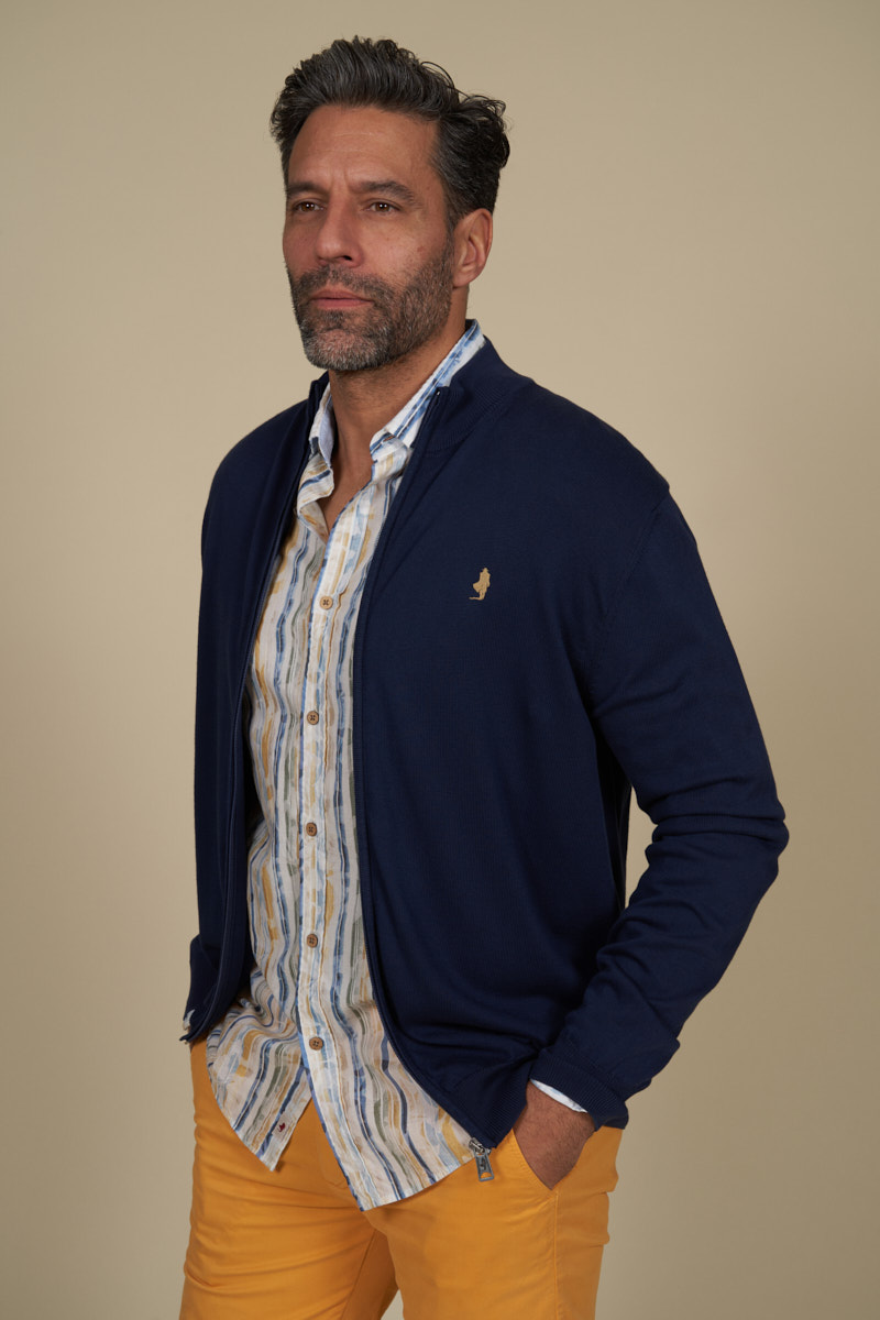 Gilet zippé en coton, MCS