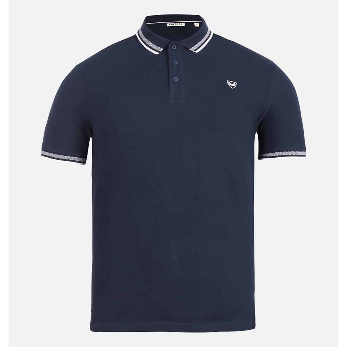 Rayoc Polo Shirt in Cotton Pique and Slim Fit
