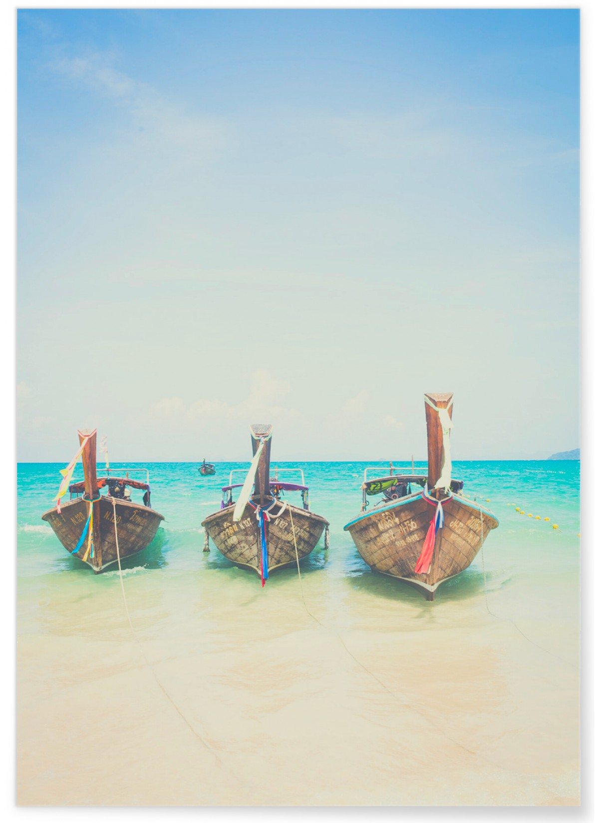 Poster Nature Boat 1, L'AFFICHERIE