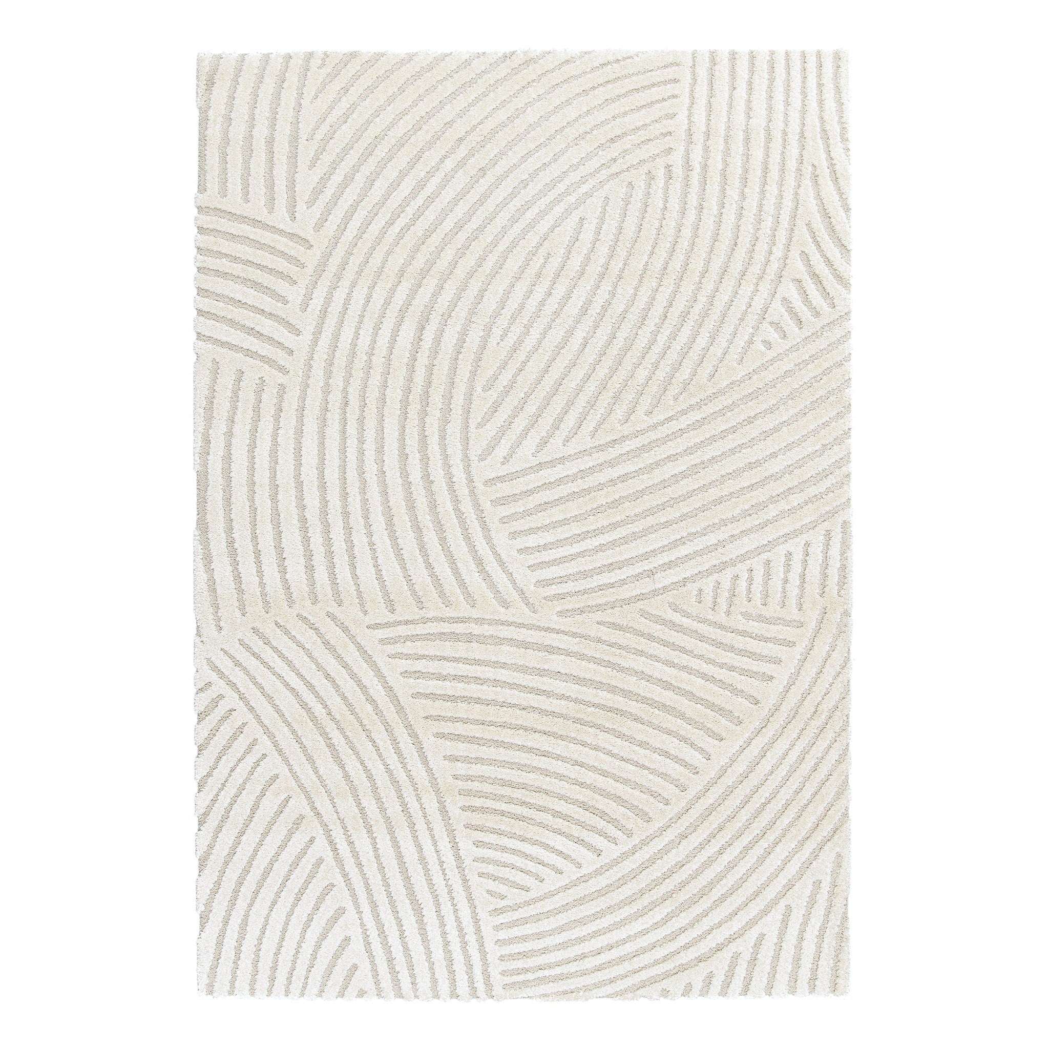 Tapis doux à motifs en relief SILLAGE, AFK LIVING