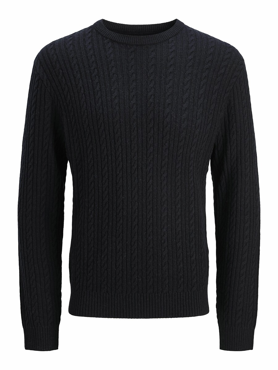 Maglione girocollo in lana, JACK & JONES