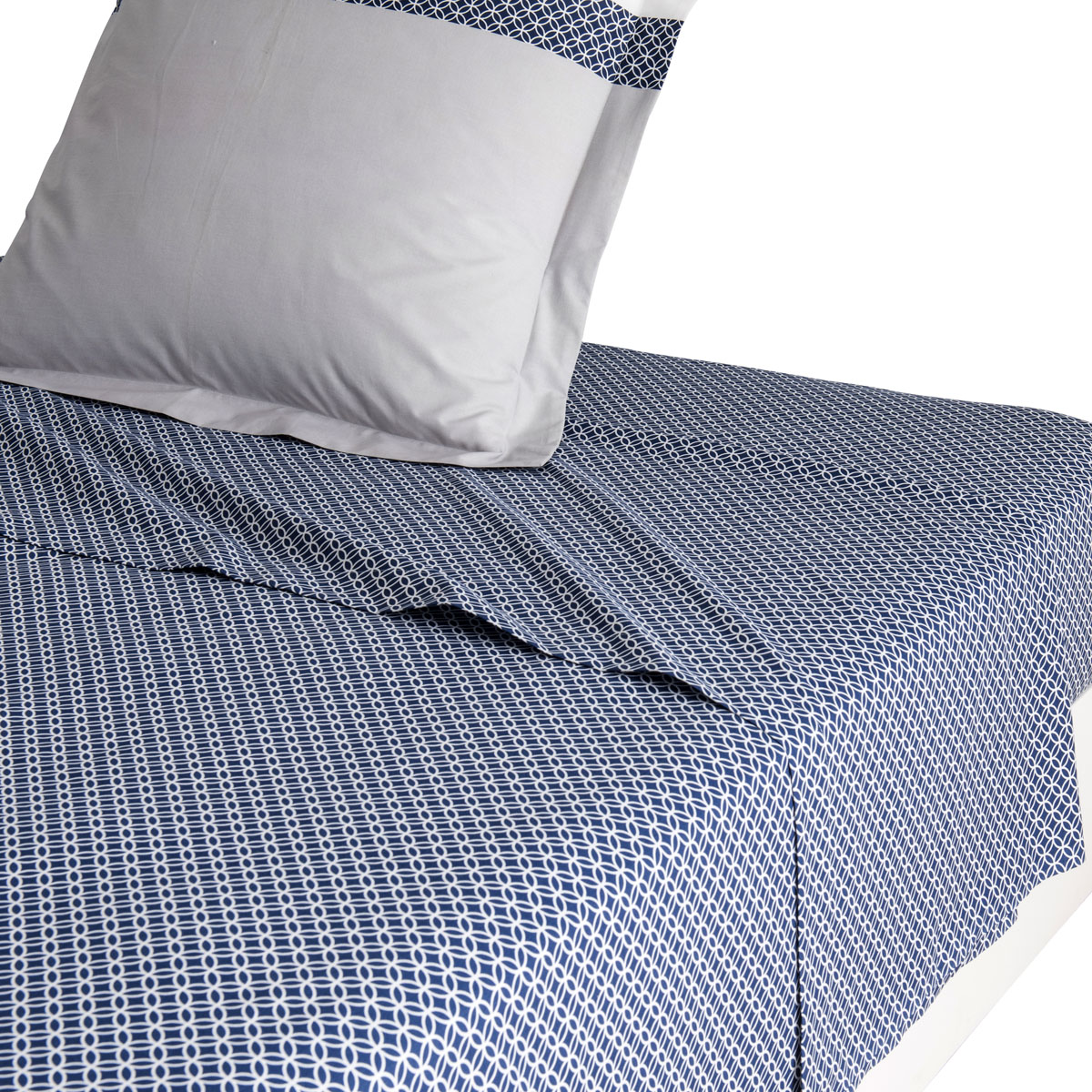 Drap plat imprimé en viscose de bambou, CLAUDIA, ORIGIN
