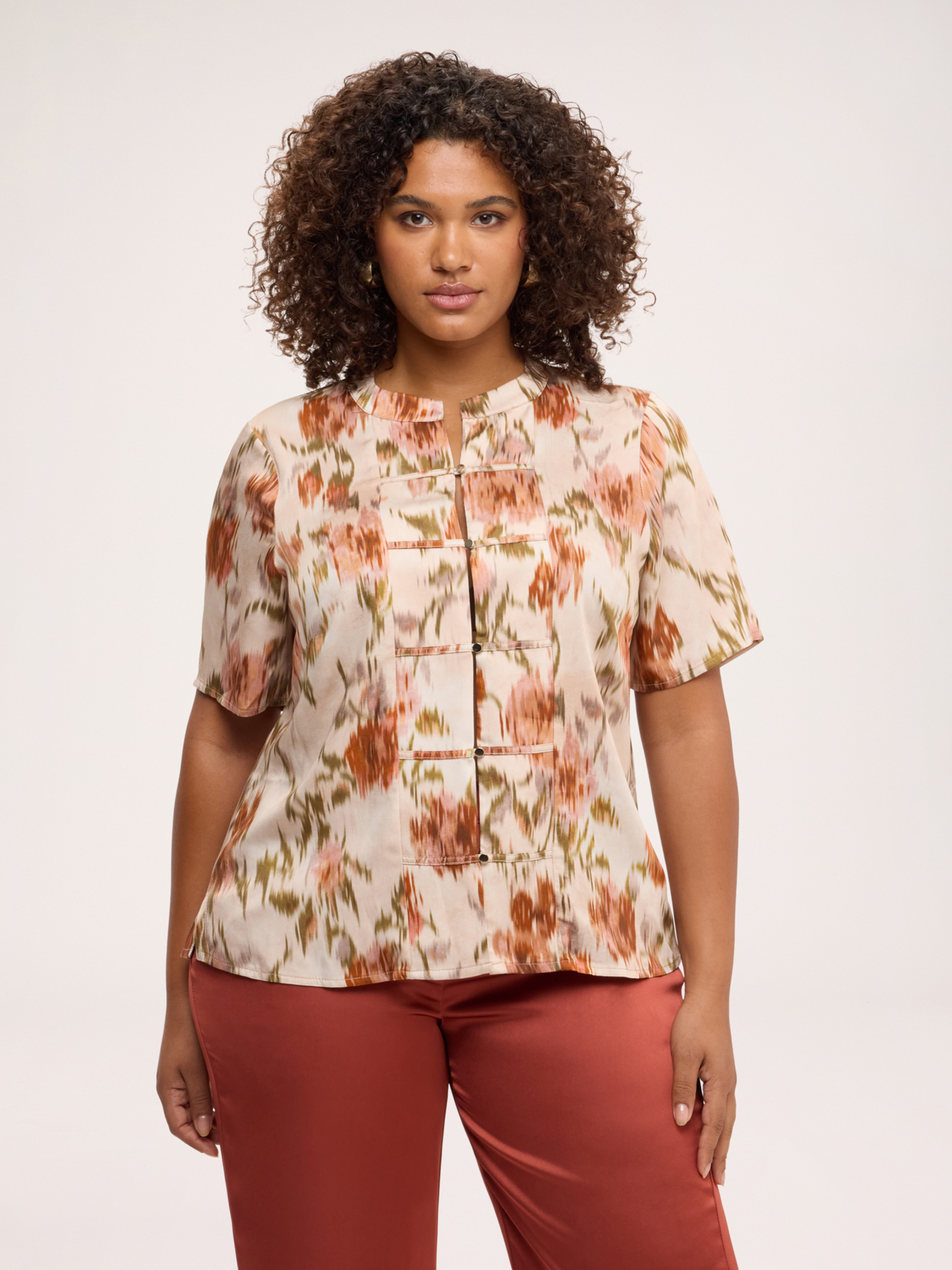 Blouse imprimée, FIORELLA RUBINO