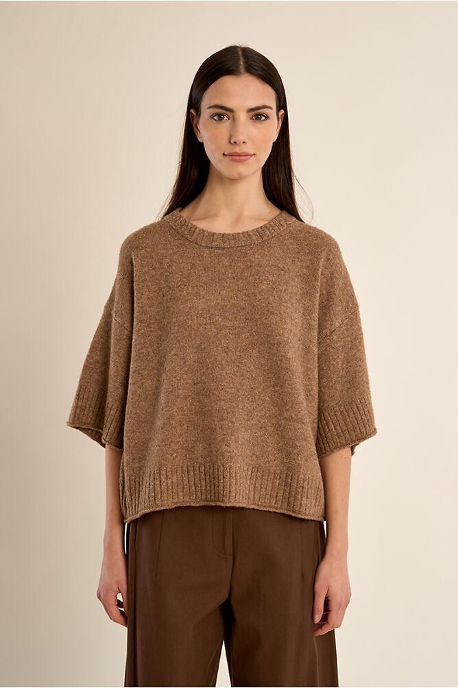 Pull col rond en fine maille, MOLLY BRACKEN