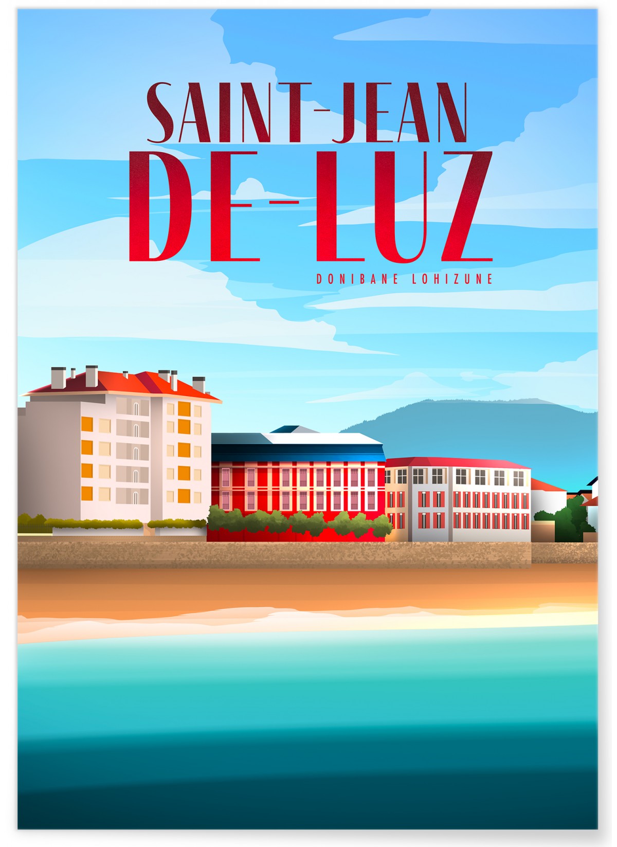 Affiche ville Saint-Jean-de-Luz, L'AFFICHERIE
