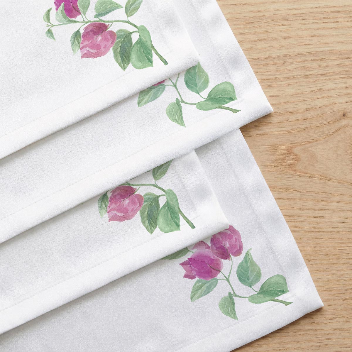 Lot de 4 serviettes en coton 100% Bouga, NAF NAF HOME