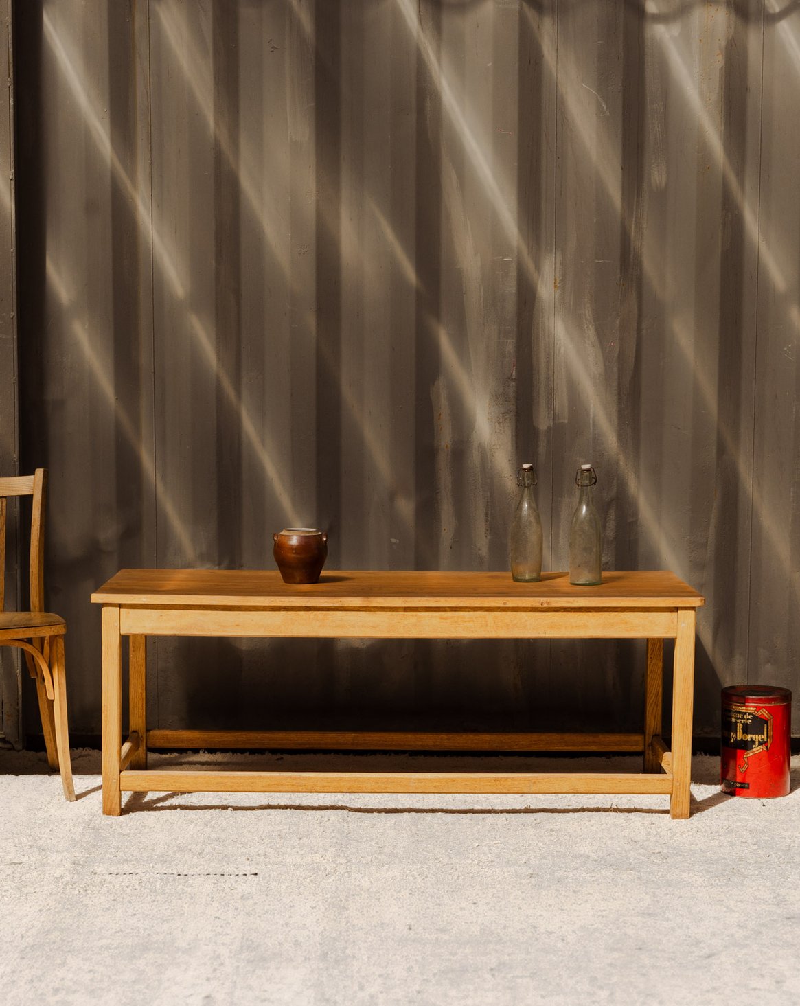 Table basse en bois Léonie N°1127 - Bon état, DEBONGOUT