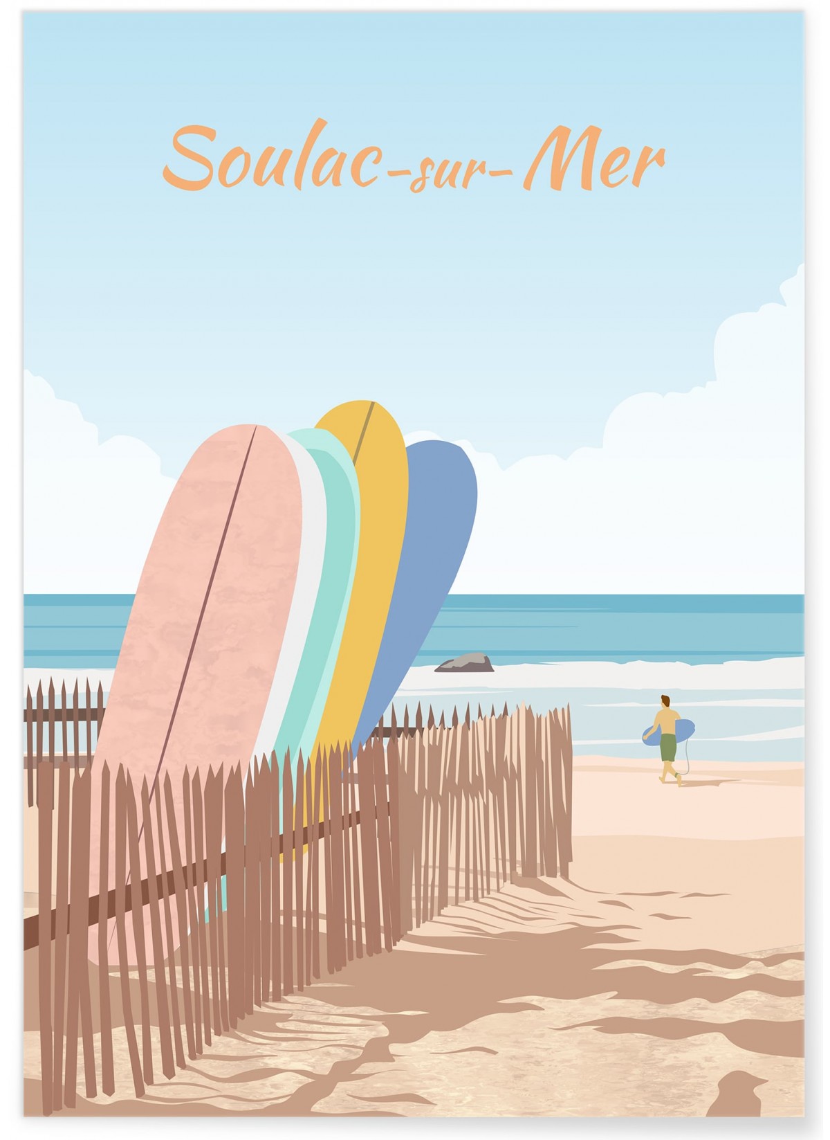 Affiche ville Soulac-sur-Mer, L'AFFICHERIE