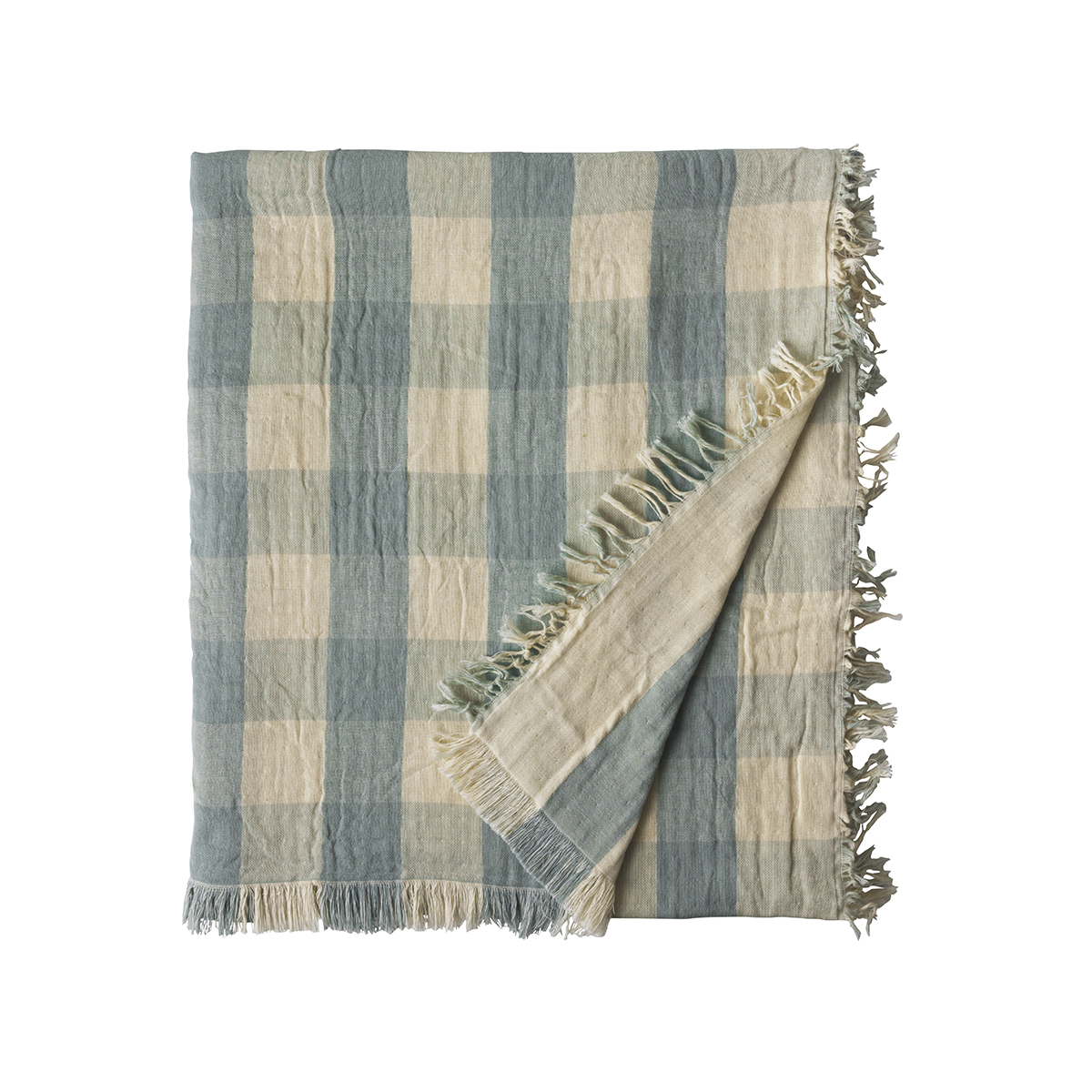 Plaid imprimé en gaze de coton, DAISY, ESSIX