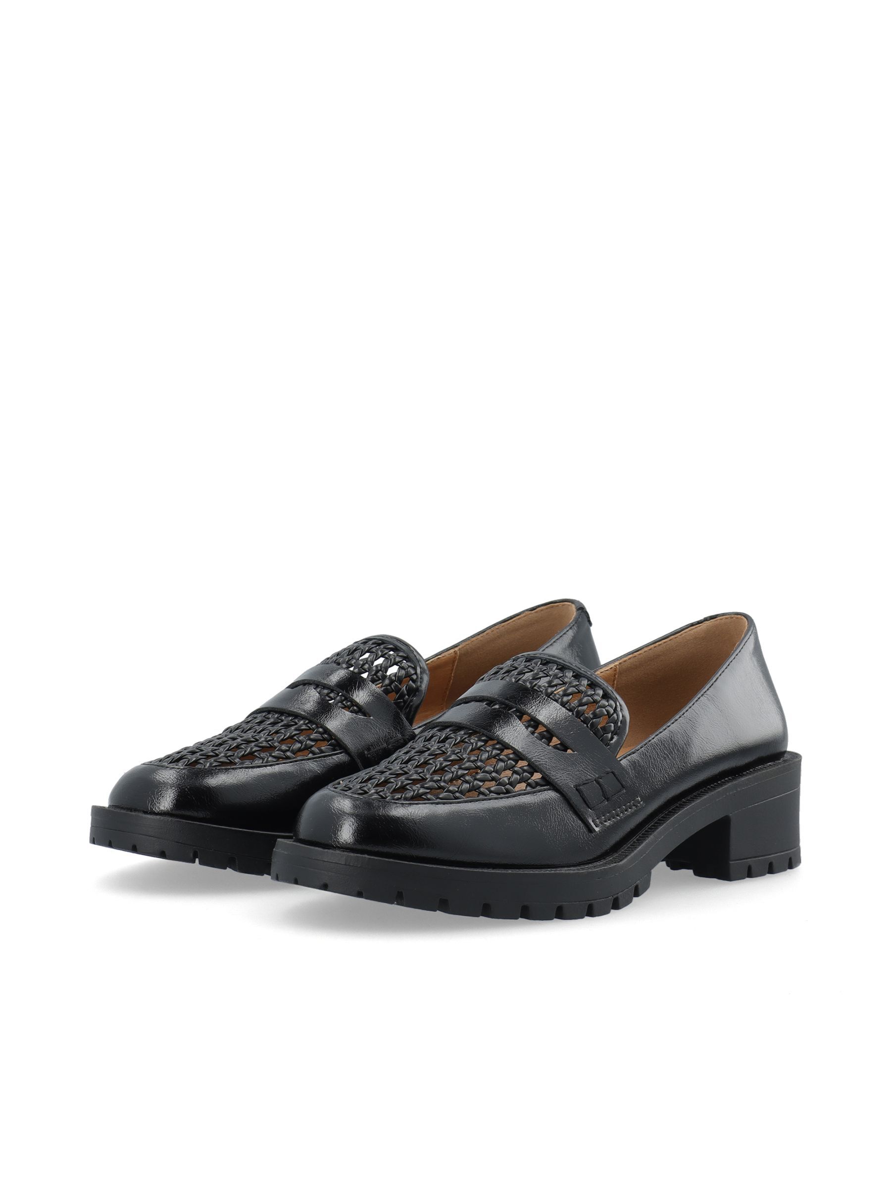 Mocassins, BIANCO