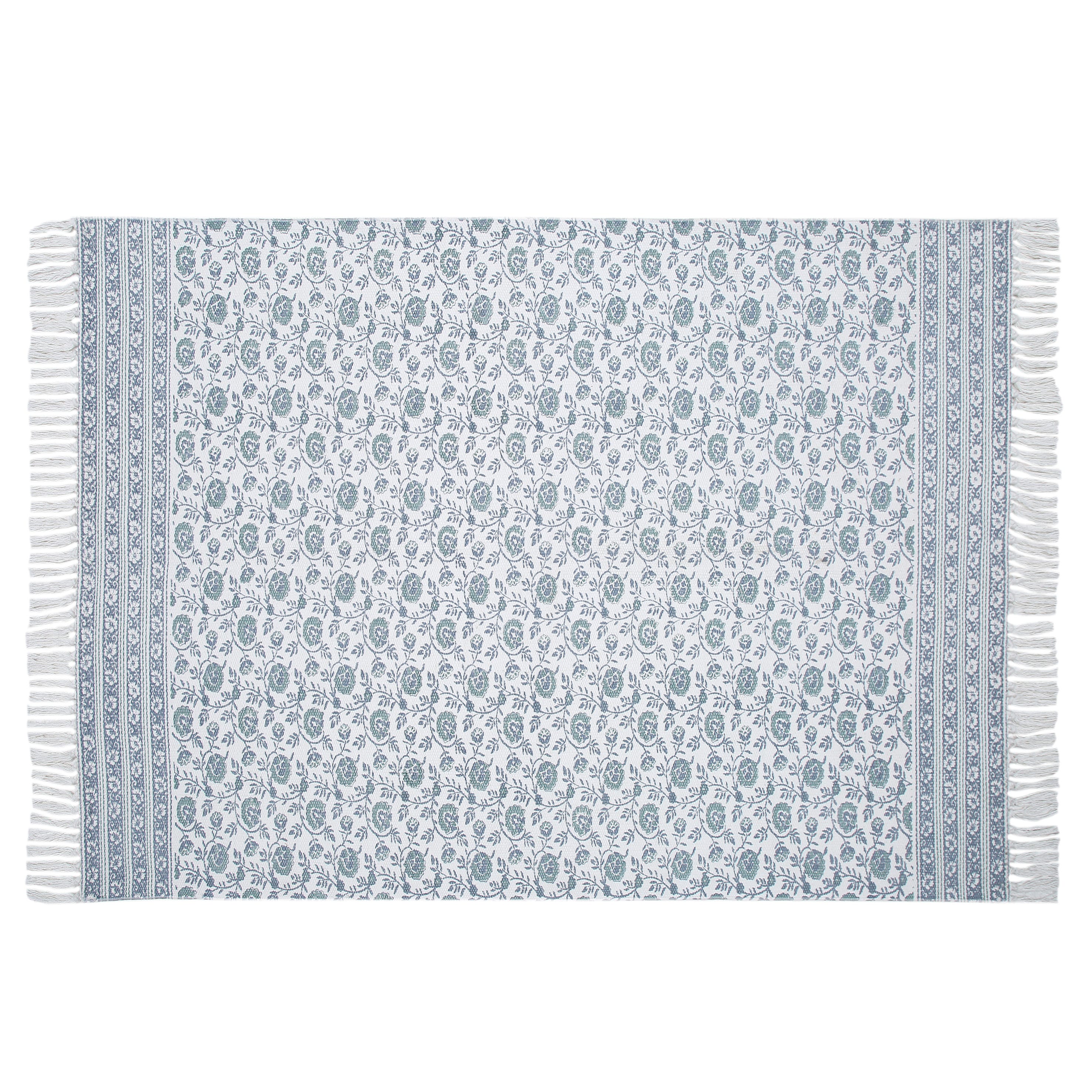 Tapis en coton tissé plat, PURECOT, INSPIRE