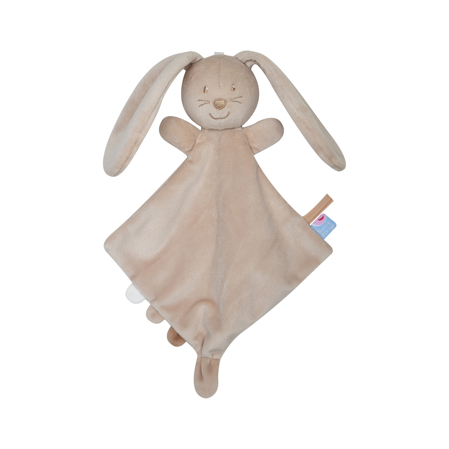 Petit doumou lapin velours doux beige, SUCRE D'ORGE