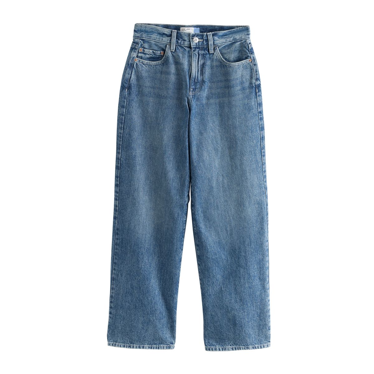 Jean large city taille haute authentique, NEXT