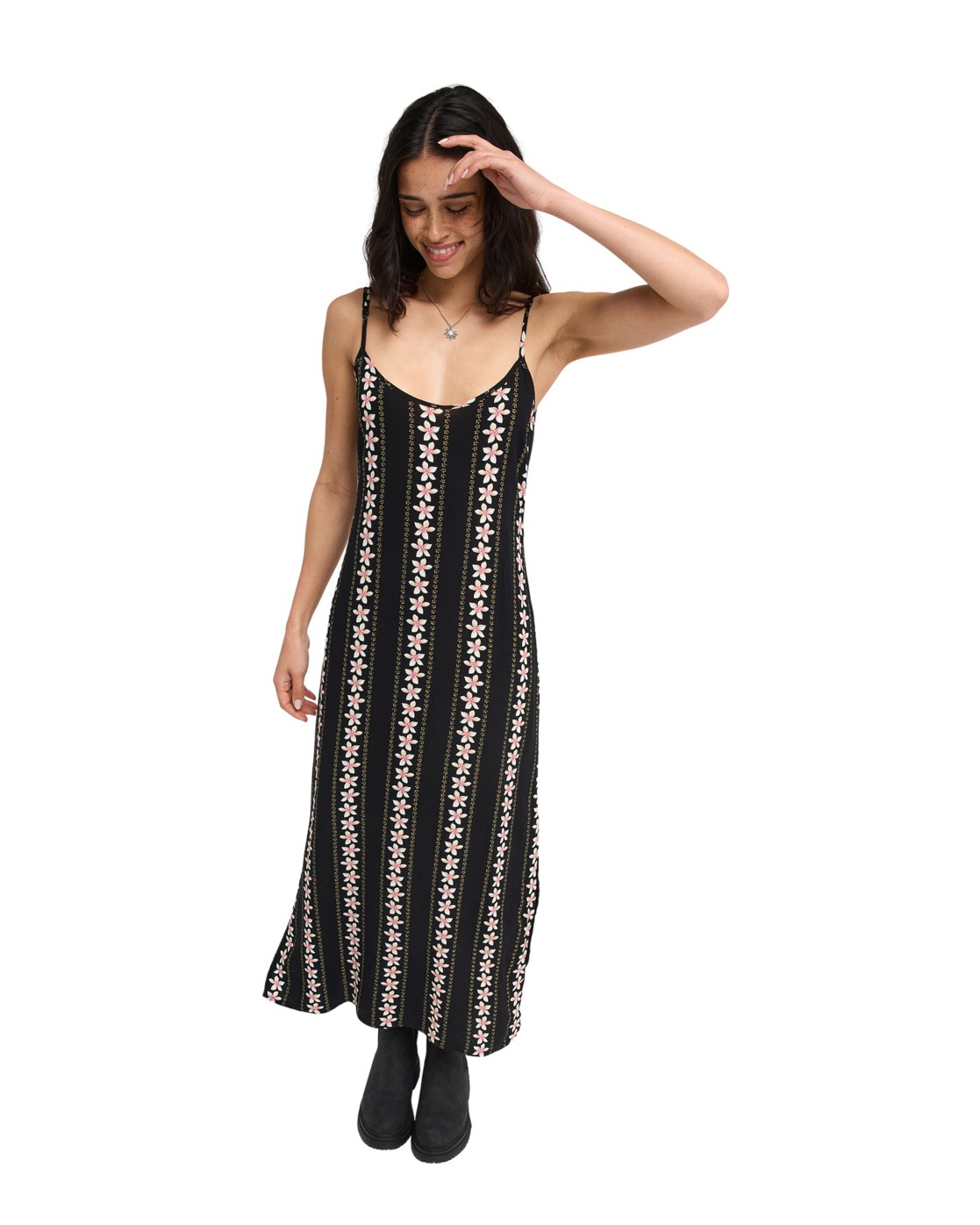 Robe nuisette ajustée SUNHAZE SPELL MIDI., ROXY