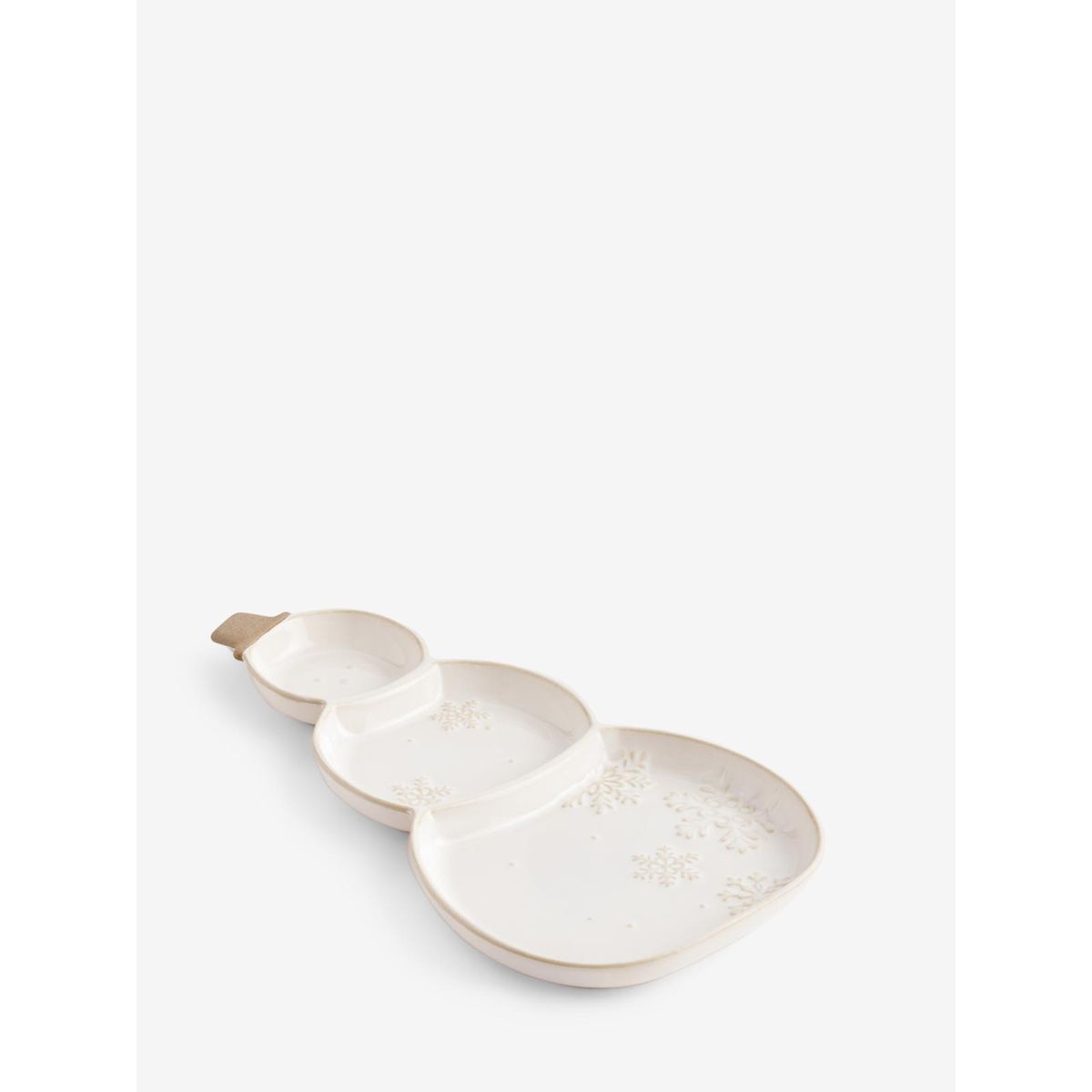 Plat compartimenté bonhomme de neige, NEXT