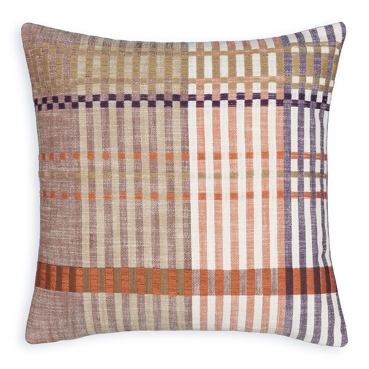 Federa Policotone Bonamaison 45x45 - Stampa Double Face Multicolore - Prodotto In Turchia - 2